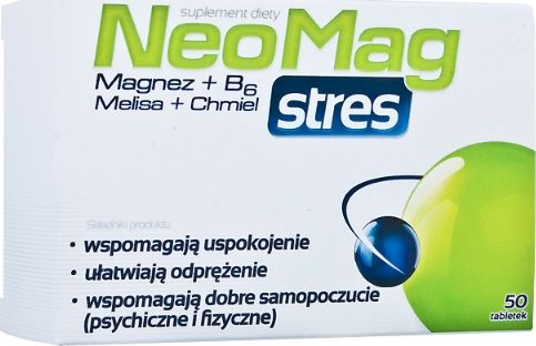Aflofarm Neomag Stres tabl. 50 tabl.
