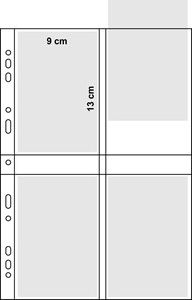 Herma HERMA Fotosichthüllen 90 x 130 mm hoch weiß 250 Hüllen - 7560