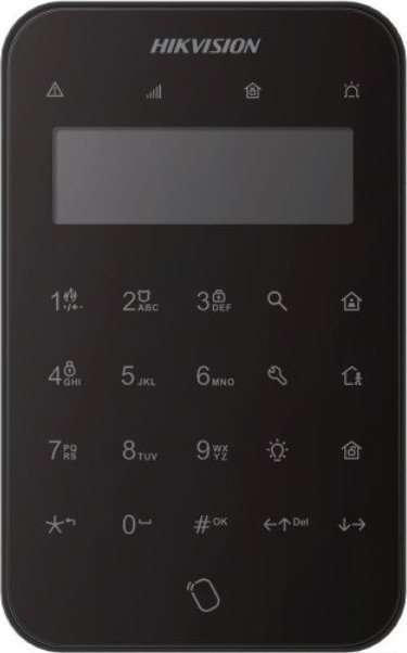 Hikvision Hikvision klaviatūra DS-PK1-LT-WE AX PRO Juodas (juodas)