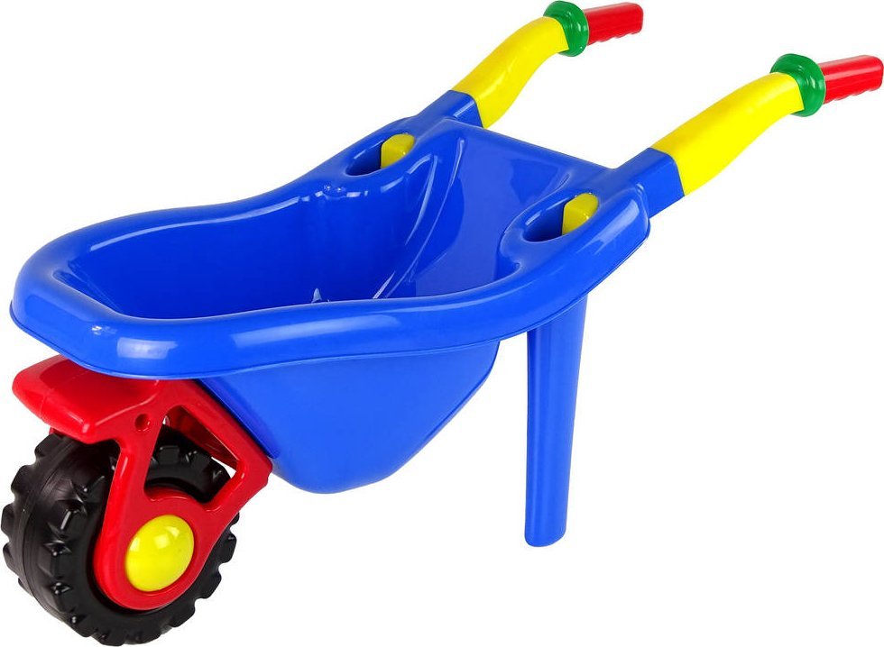 Hemar Duża Kolorowa Taczka Ogrodowa Niebieska