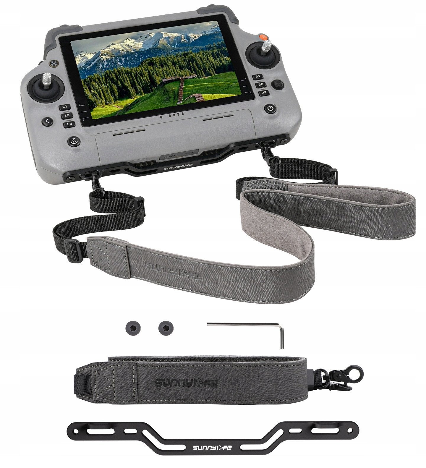 Szelki Uchwyt Pasek Mocowanie Na Szyję Do Pilota Drona Do Dji Rc Plus 2 / 1 / Gs998