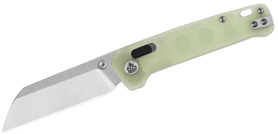 QSP Knife PENGUIN RESIN GLYDE LOCK SATIN/STW QS130GL-H1 Glow-in-the-dark