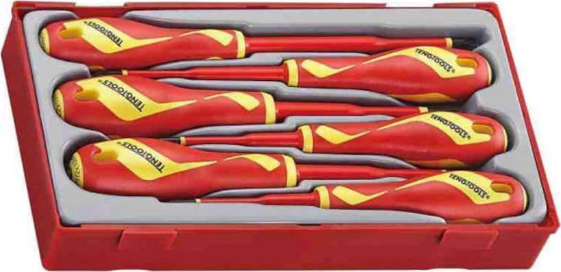 Teng Tools Zestaw 6-elementów wkrętaków 1000V TTV706N Teng Tools