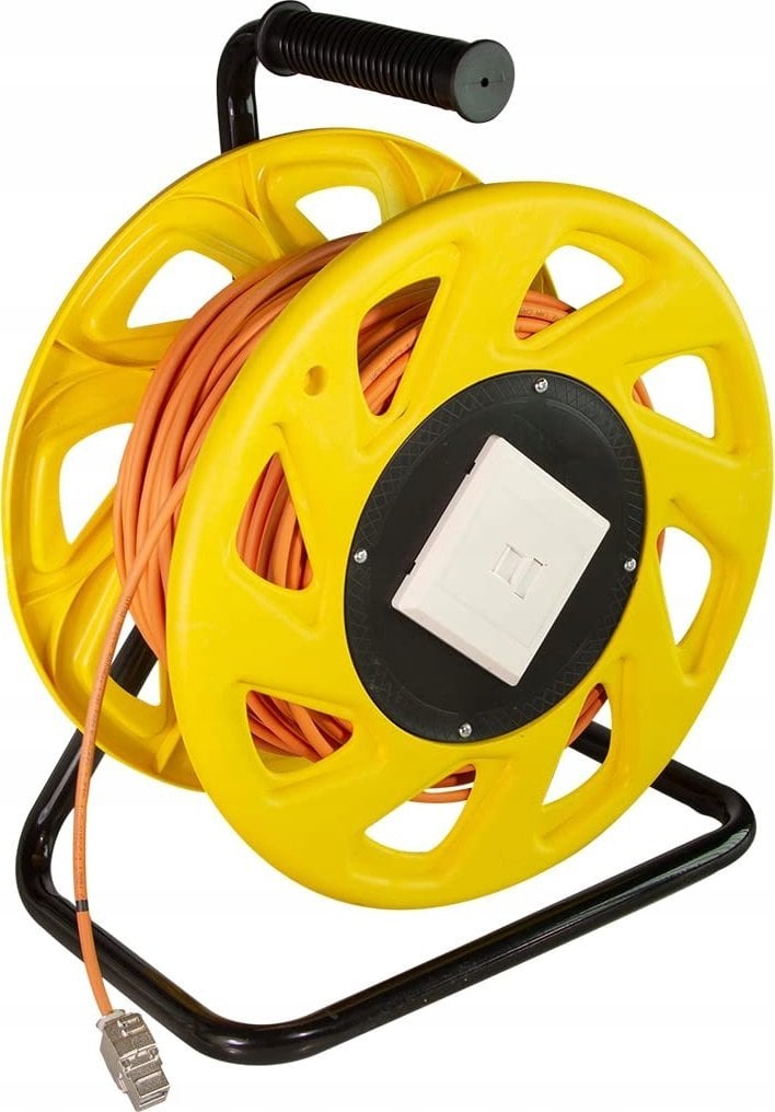 LogiLink LogiLink 500 MHz Netzwerkkabel auf Trommel,Cat6A 60M,orange
