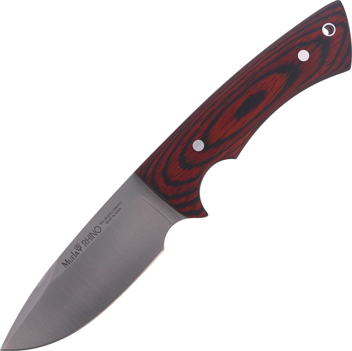 Muela Nóż Full Tang Pakkawood 100mm (RHINO-10R)