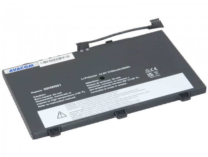 Bateria Avacom dla Lenovo ThinkPad S3 Yoga 14 Series Li-Pol 14,8V 3785mAh 56Wh (NOLEYS372P)