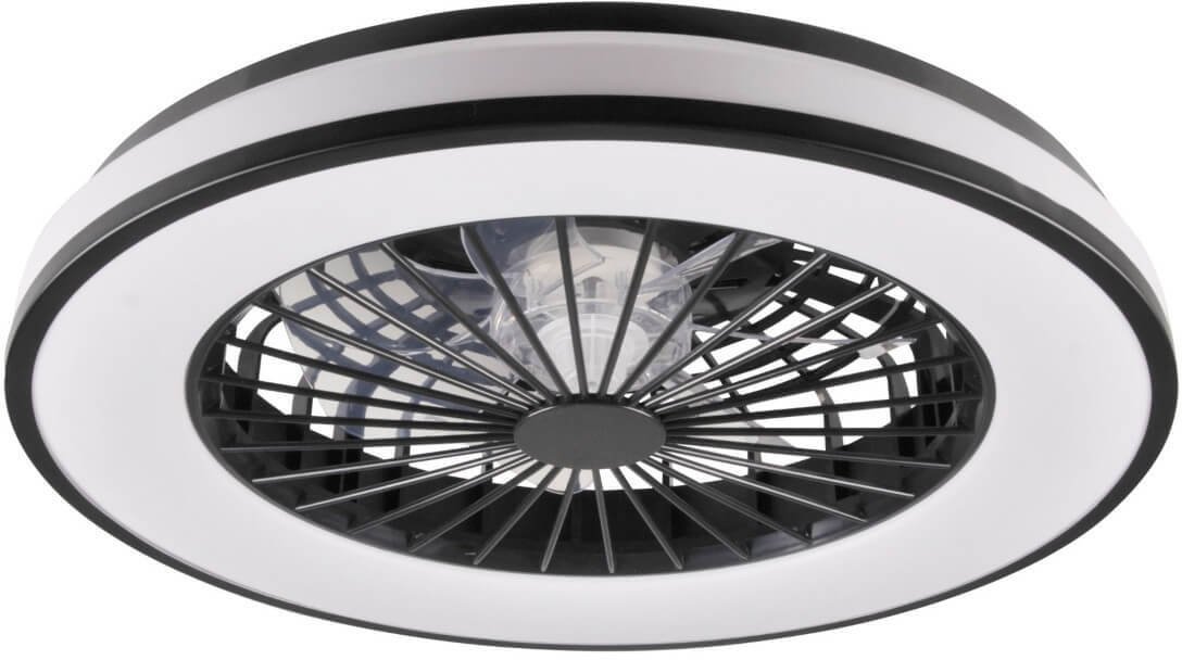 Wentylator sufitowy z pilotem KENYA 325808 LED 48W 3000-6500K czarny