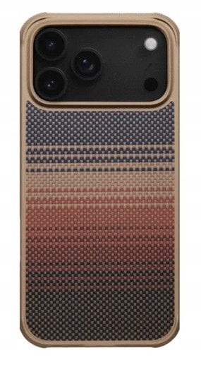 Etui PITAKA Aramid ProGuard MagSafe do iPhone 17 Pro sunset