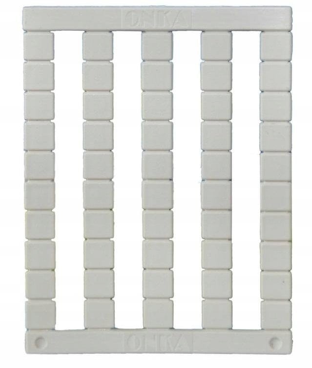 Oznacznik do złączek szynowych OD5 bez nadruku /50szt./ mały, T0-9540