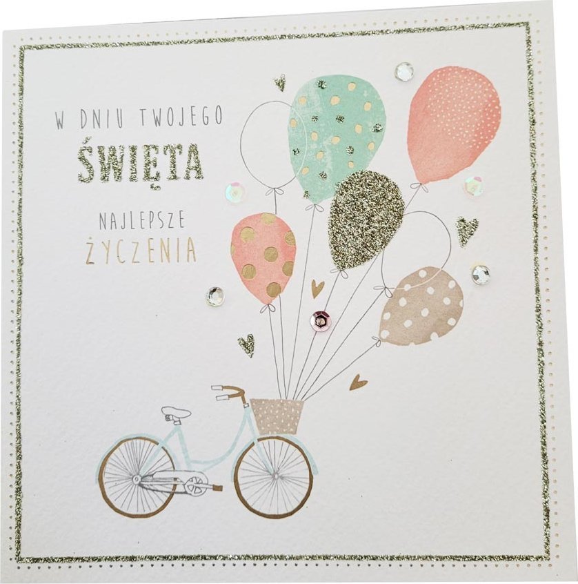 Fastima KARTKA Okolicznościowa z życzeniami A245