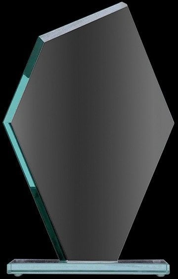 Victoria Sport Trofeum szklane z nadrukiem kolorowym LuxorJet