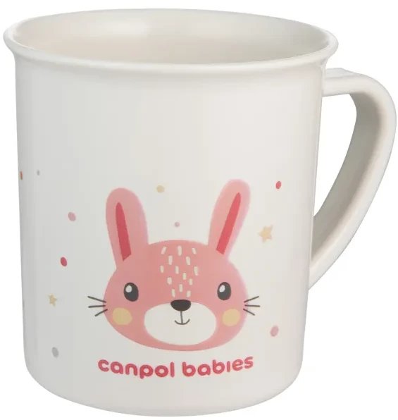 Canpol Kubeczek plastikowy 170 ml Cute Animals różowy babies