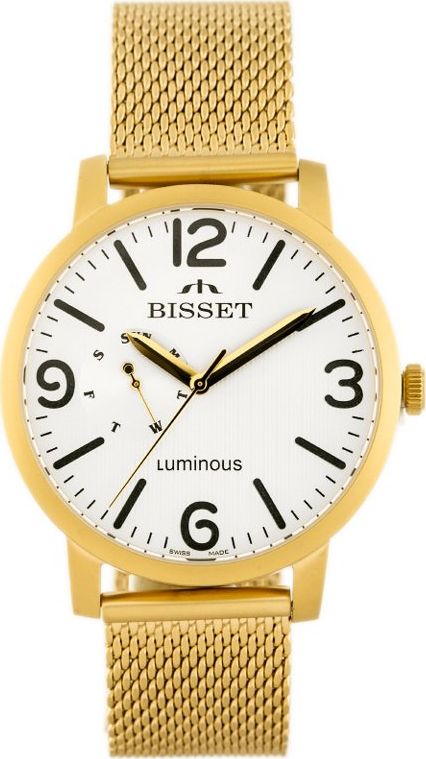 Zegarek Bisset BISSET BSDE72 (zb072b) uniwersalny