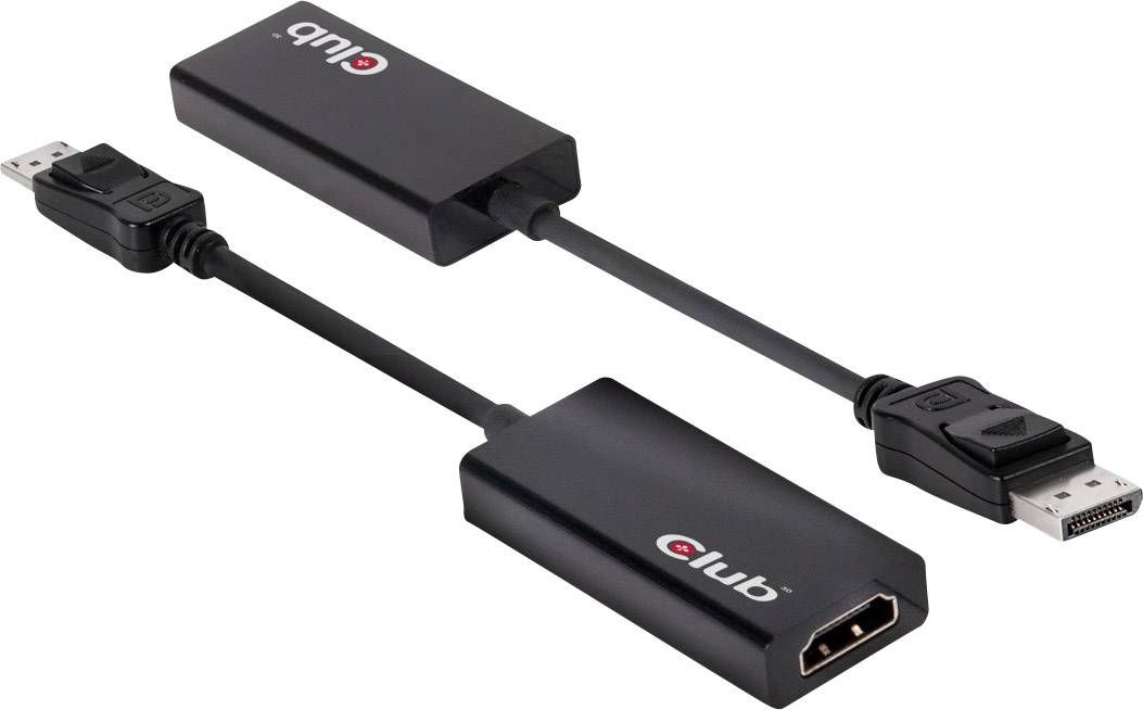 Adapter AV Club 3D DisplayPort - D-Sub (VGA) czarny (CAC-2013)