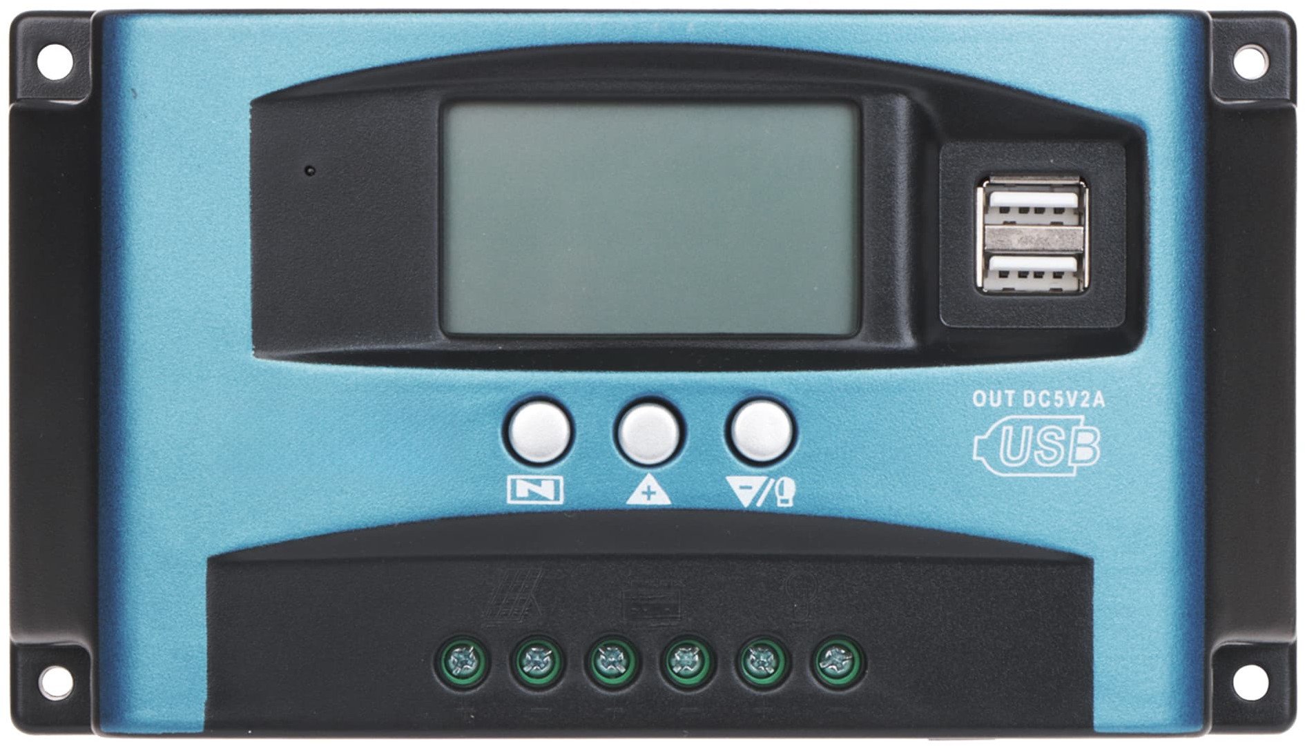 REGULATOR SOLARNY ŁADOWANIA AKUMULATORÓW SCC-40A-PWM-LCD-M2