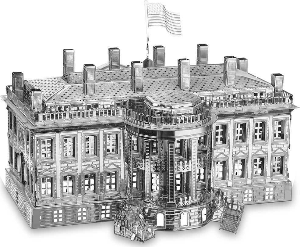 Piececool Piececool Puzzle Metalowe Model 3D - Biały Dom