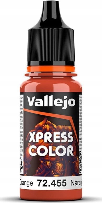 Vallejo Vallejo: 72.455 - Xpress Color - Chameleon Orange (18 ml)