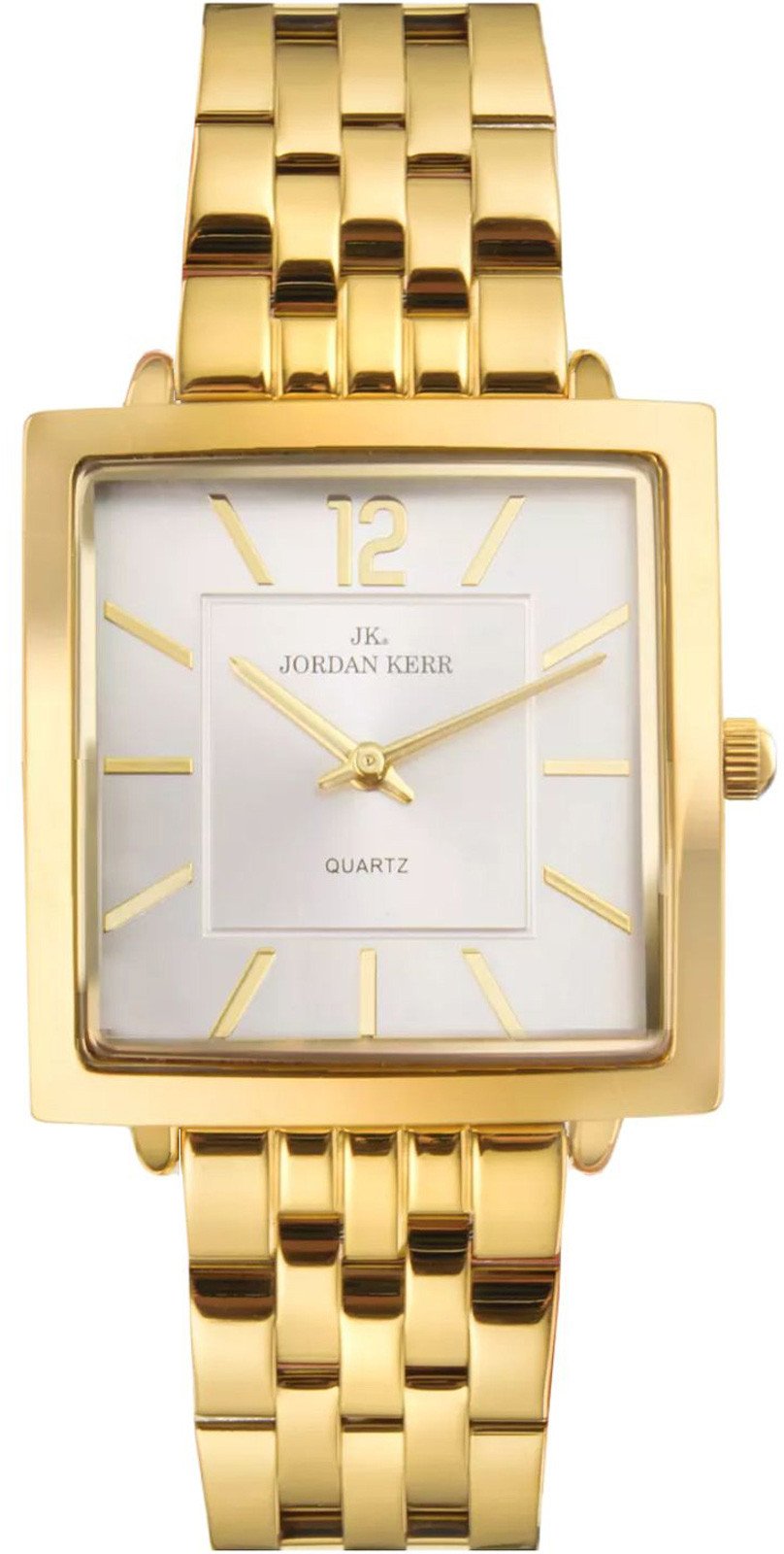 Zegarek damski Jordan Kerr P9010 srebrna tarcza