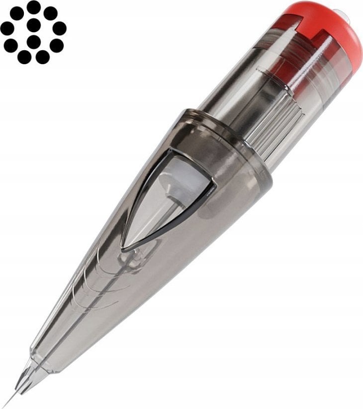 Activeshop Cartridge do tatuażu El Cartel 0.25 11RL Liner 10 szt.