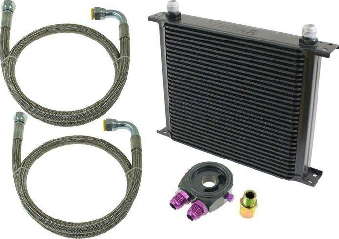 D1Spec_D Chłodnica Oleju TurboWorks 30-rzędowa 260x235x50 AN10 Black