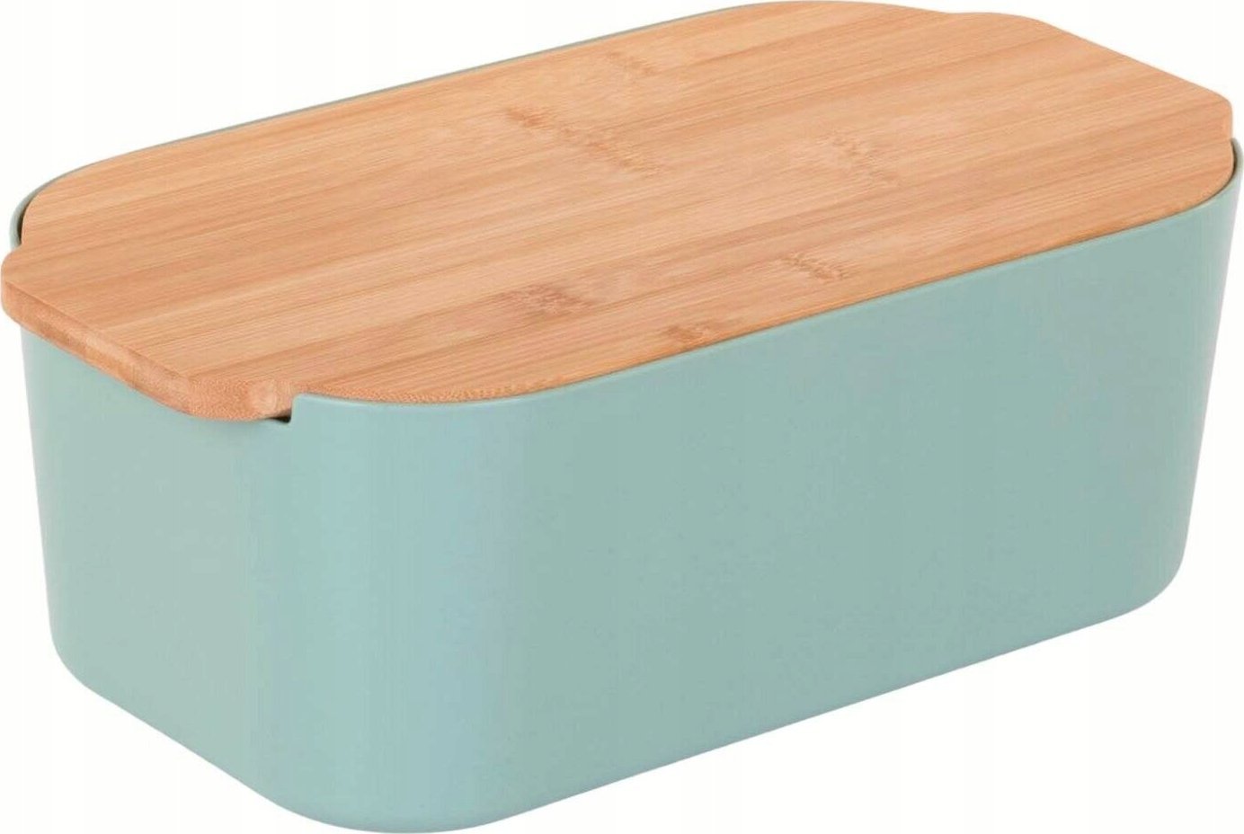 Chlebak z bambusową pokrywką, 33 x 18,5 x 12 cm