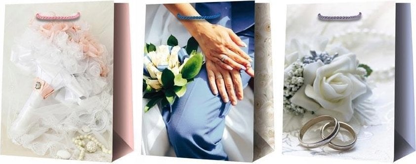 Dekoracja świąteczna MFP paper torebka na prezent T 5 mix 96 265x325x135 5252810