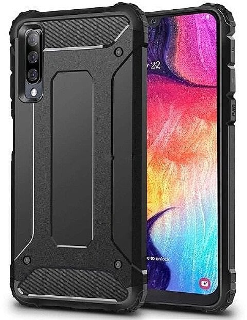 Mocco Armor Cover with TPU Back Case Huawei P Smart 2020 Black