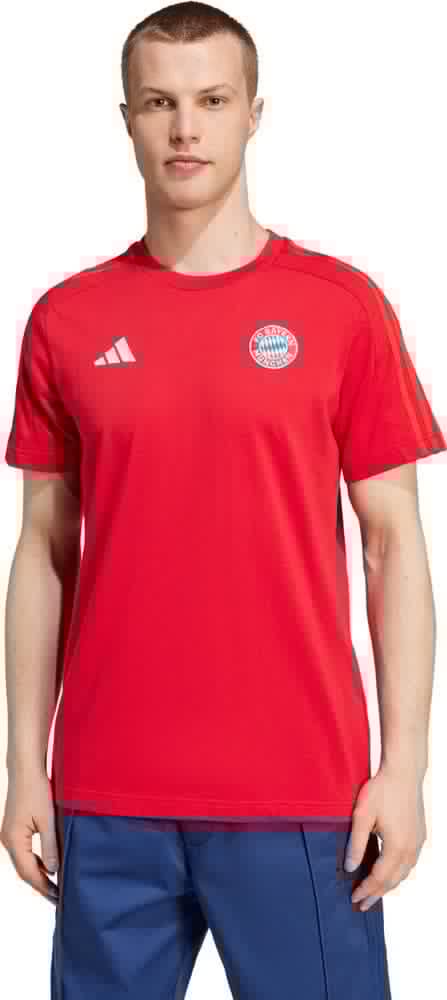 Koszulka męska adidas FC Bayern Munich Dna Tee czerwona IT4143 L