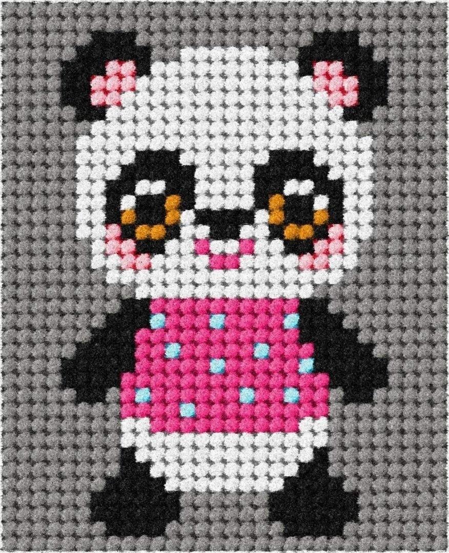 Haft. Moje pierwsze wyszywanie - Panda EDUKAMP