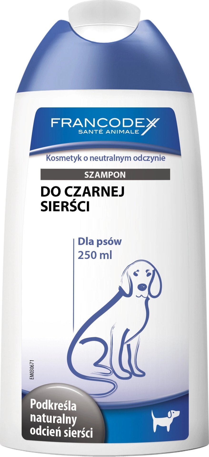 Francodex Szampon do czarnej sierści - 250 ml