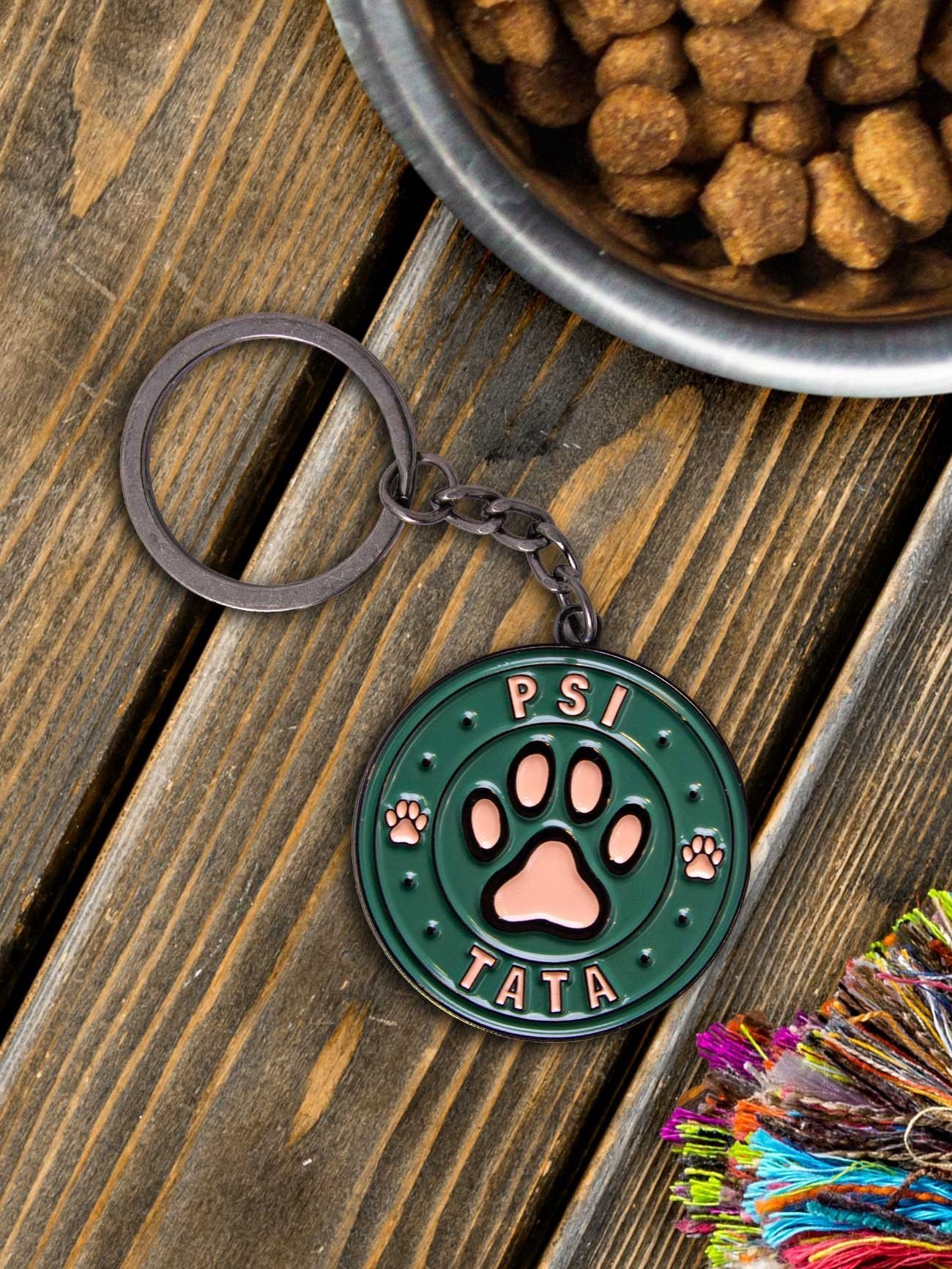 Breloczek Brelok Psi tata