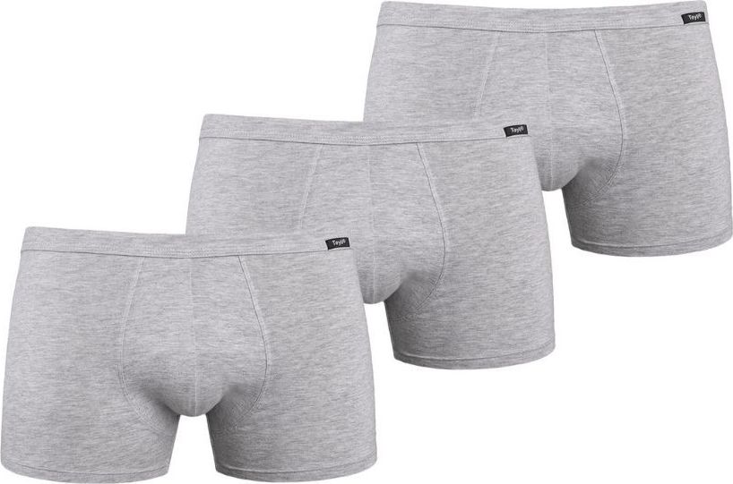 Teyli Wielopak bokserek męskich Levi szary 3XL Szary