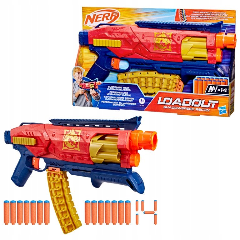 NERF Loadout Blaster Shadowspeed Recon
