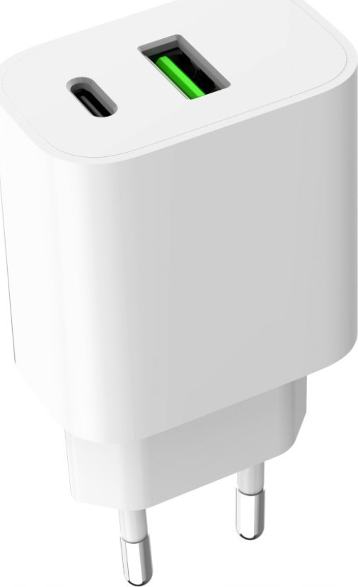 Ładowarka Art ŁADOWARKA SIECIOWA PD/QC 4.0 1x USB-C 1x USB-A 3A 20W ART