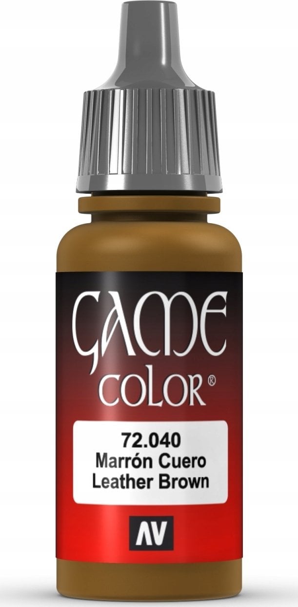 Vallejo Vallejo: 72.040 - Game Color - Leather Brown (18 ml)