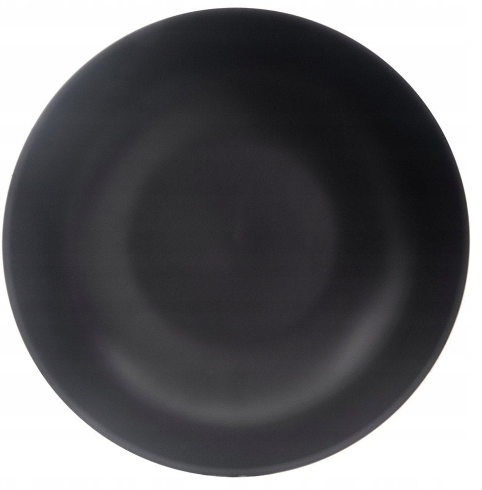 Talerz obiadowy głęboki ceramiczny czarny 20,5 cm, 800 ml