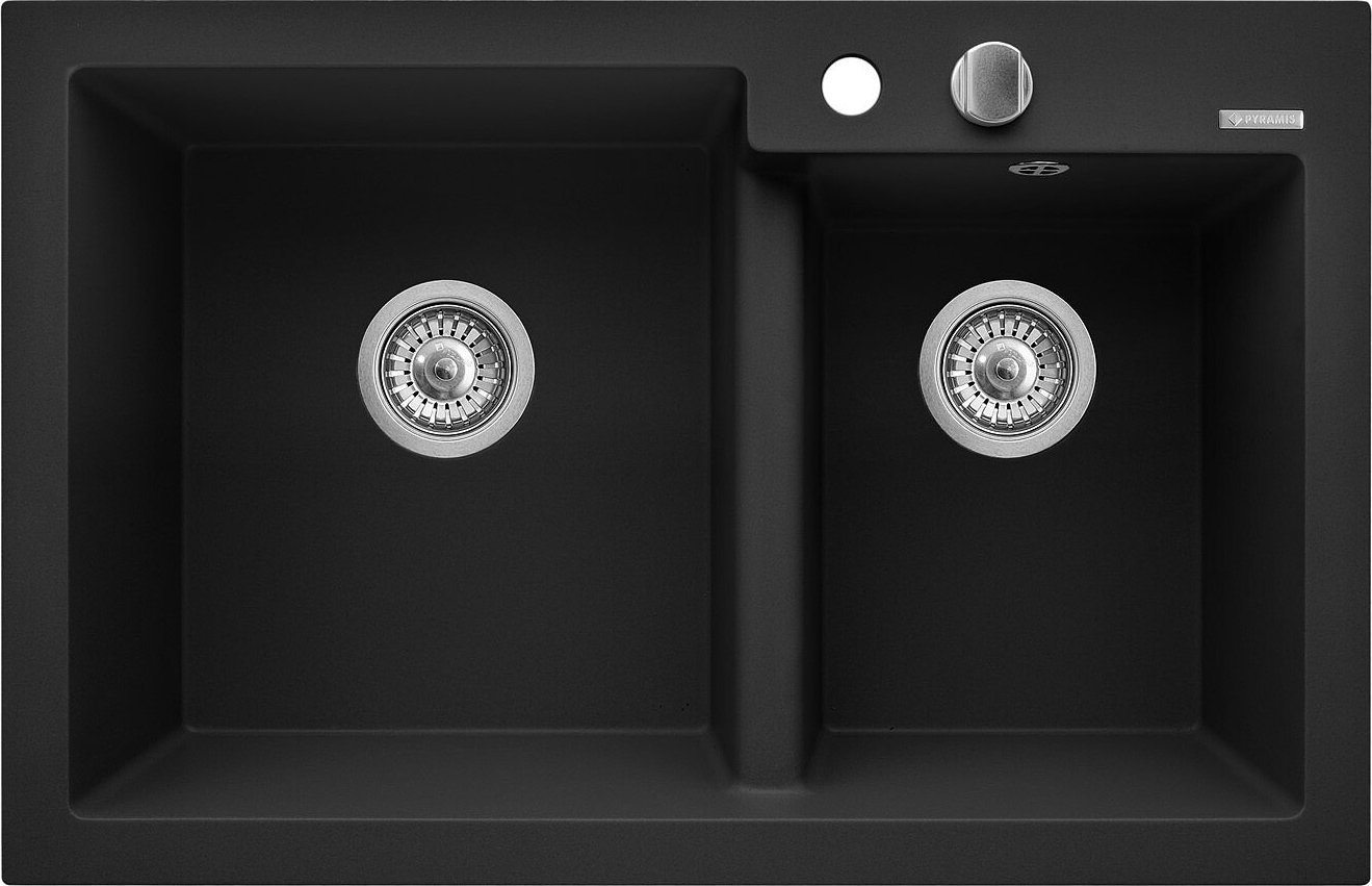 Zlewozmywak Pyramis Zlew Pyramis DIPLOS 79x51 1 3/4B volcano 70168601
