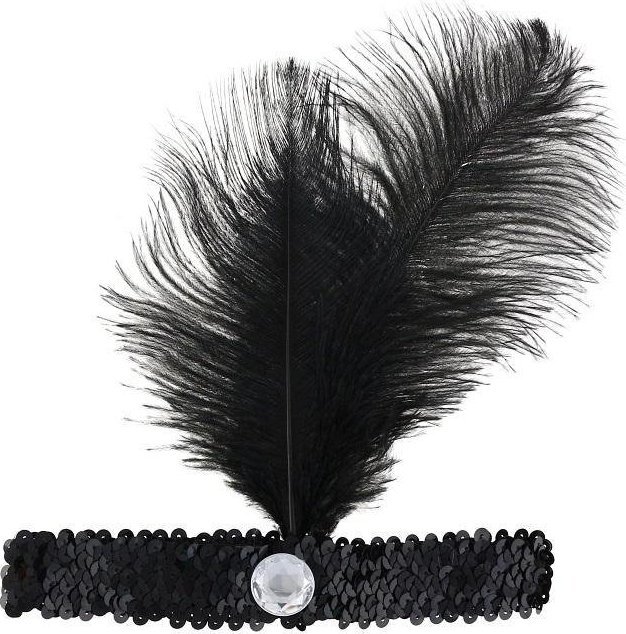 GoDan Opaska retro kabaret czarna