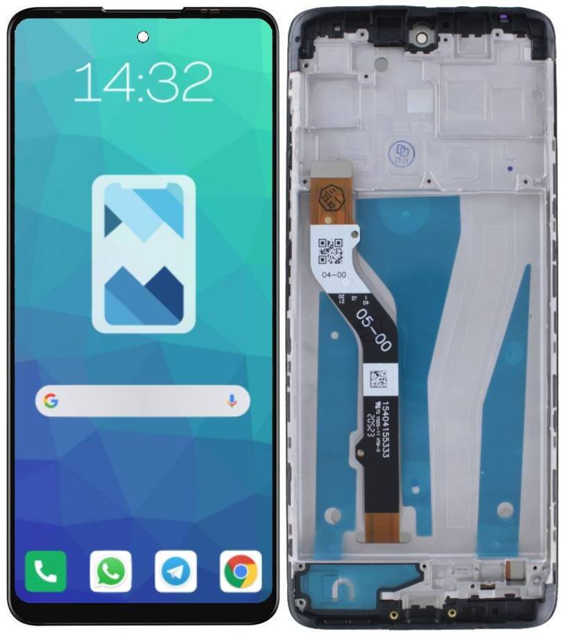 Wyświetlacz LCD Ekran do Motorola Moto G60 RAMKA