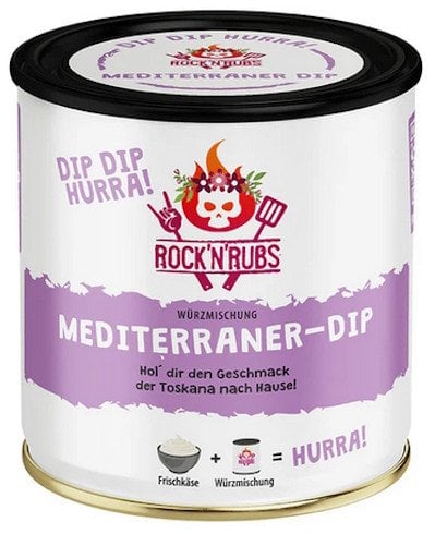 ROCK N RUBS DIP DIP HURRA - Mediterraner-Dip 140g 01/28