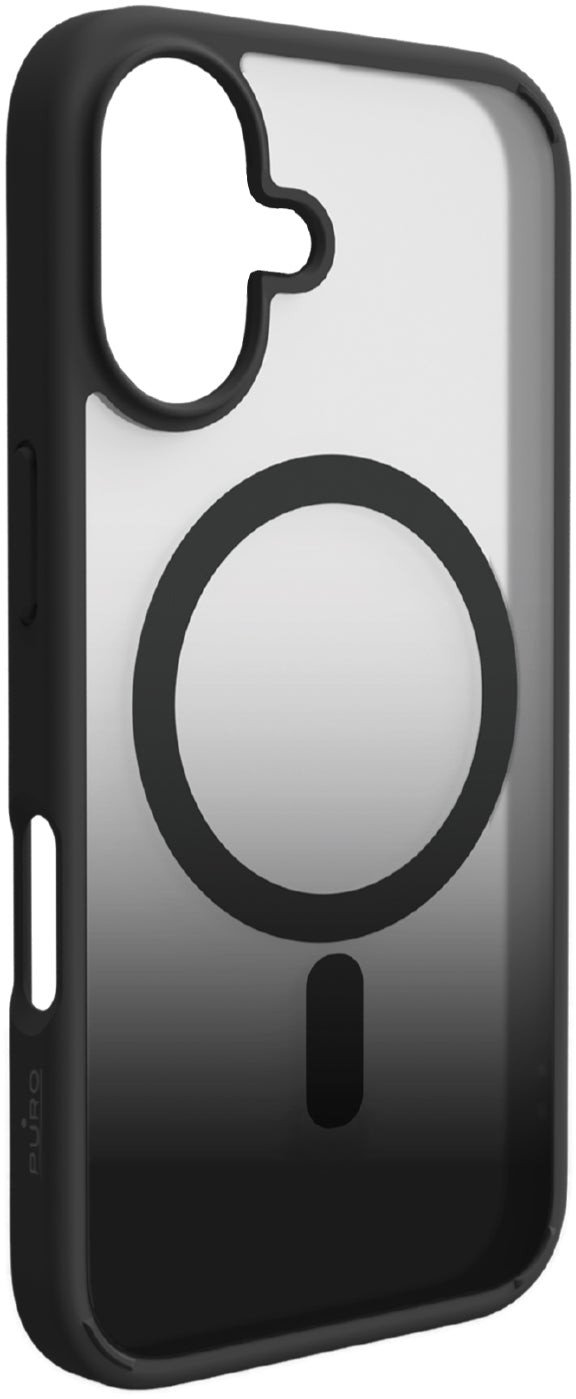 Etui Puro Gradient TPU kompatybilne z MagSafe na iPhone 17 - czarne