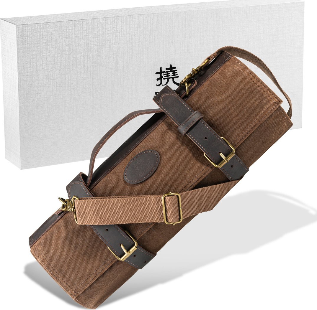 Shiori Shiori Skórzany pokrowiec na noże