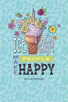 Fresh Notatnik ozdobny 143x210/64K linia Lody