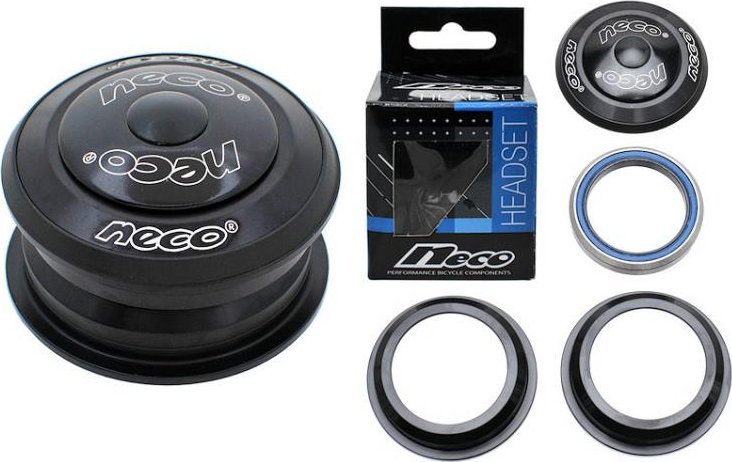 Neco STERY KIEROWNICY NECO PÓŁZINTEGROWANE H146 CZARNE MASZYNA