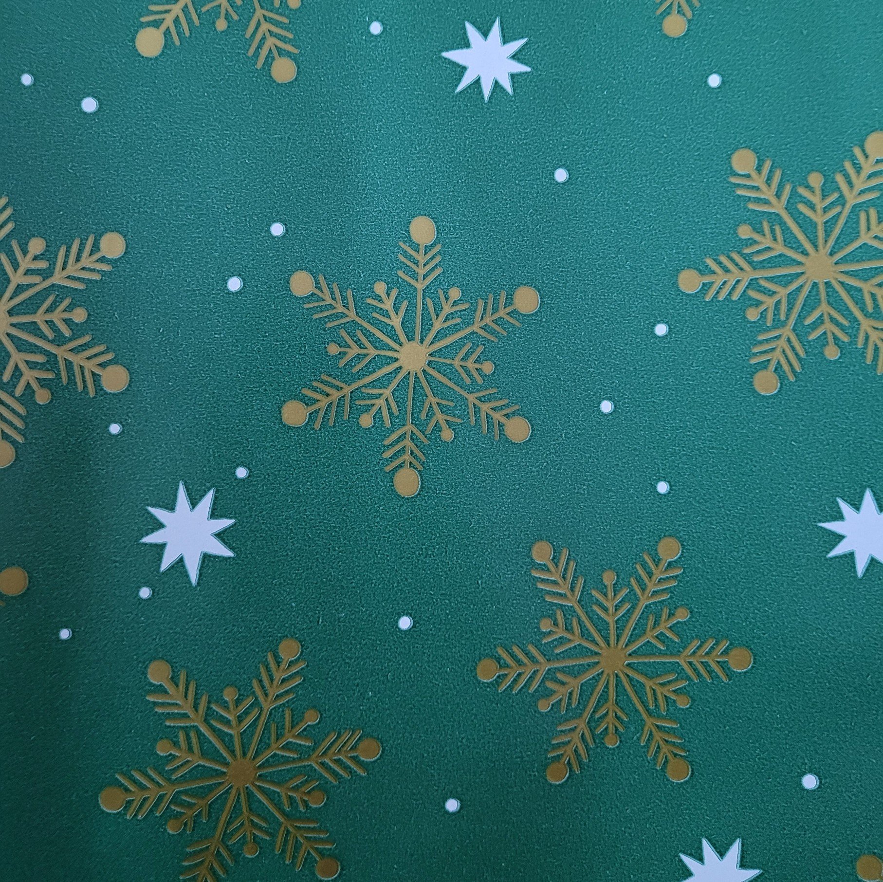 Fastima Papier świąteczny do pakowania 70cmx2m 216m70 zielony