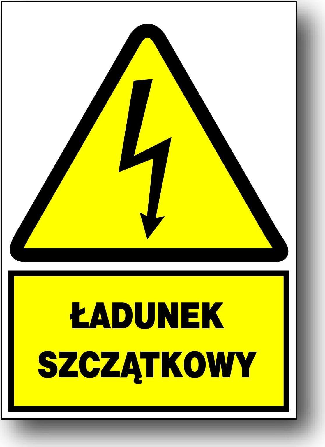 Mój dom Zeo/A-12 Znak Elektryczny 15X21 Ładunek Szczątkowy