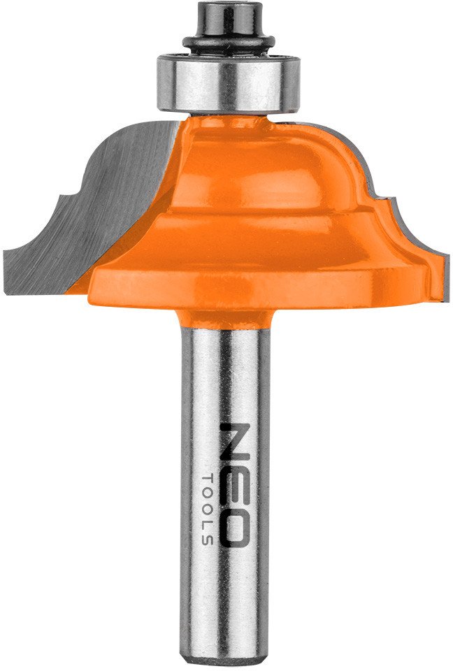 Frez kształtowy z łożyskiem, ozdobny, TCT, 39.3 x 15.9 mm, trzpień 8 mm