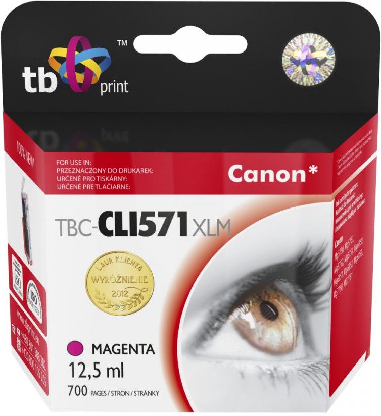 Tusz TB Print Tusz do CLI-571XL (TBC-CLI571XLM MA)
