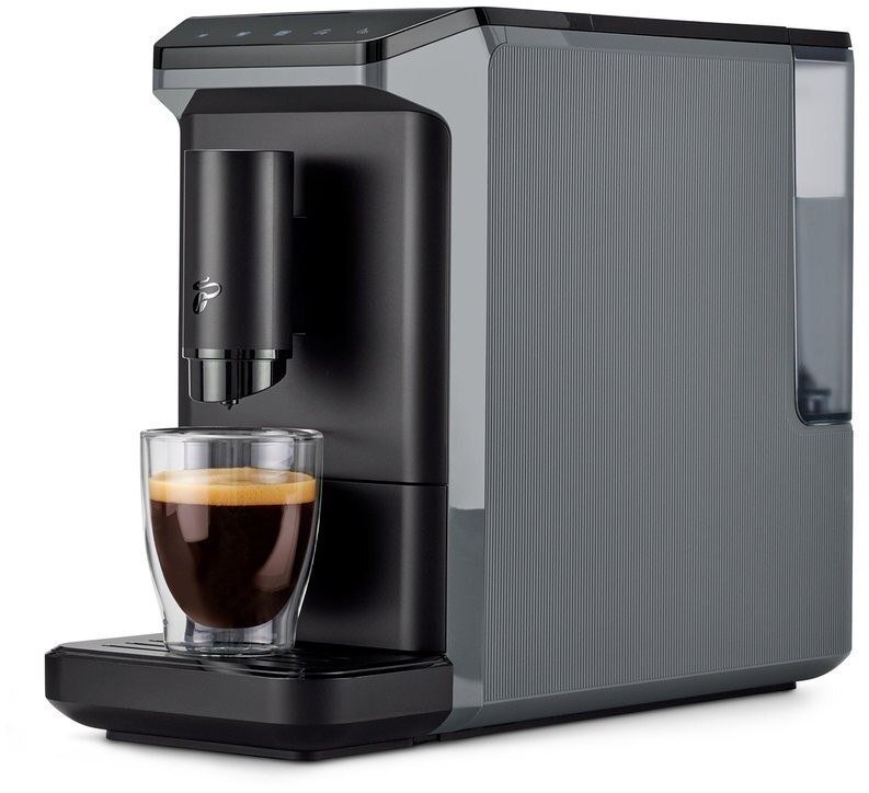 Ekspres przelewowy Tchibo Ekspres ciśnieniowy Esperto Mini szary