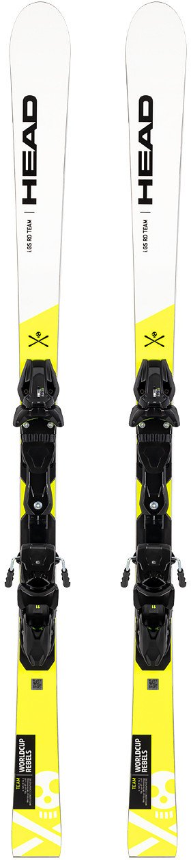 Narty dziecięce gigantowe (komórki) HEAD WORLDCUP REBELS I.GS RD TEAM + wiązania HEAD FREEFLEX 11 145 cm